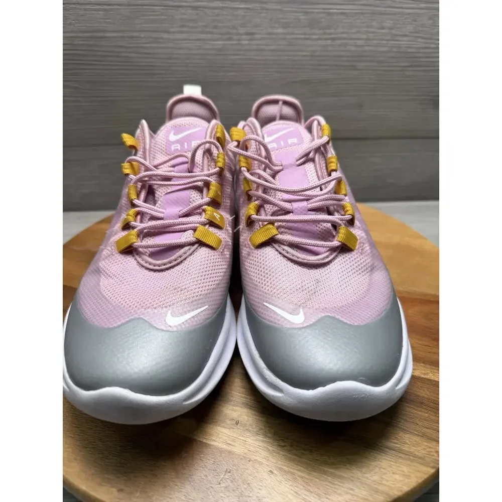 Nike Air Max Axis (GS) Girl's Size 7Y Running Shoes Pink Gray.